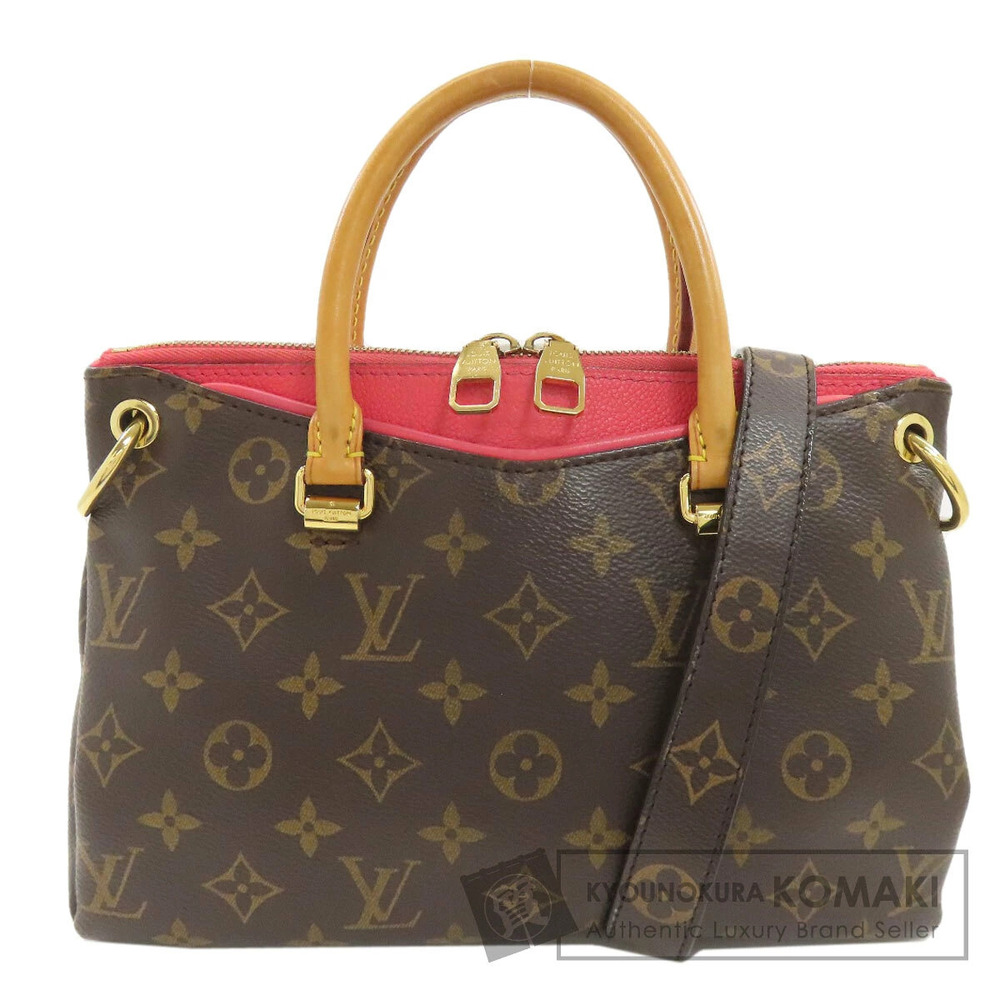 Louis Vuitton Pallas Handbag Monogram Canvas